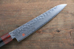 Iseya VG10 33 Layer Damascus Japanese Petty 80mm, Petty 150mm, Santoku, Small Santoku, Gyuto, Nakiri & Sushi Chef Knife 210mm Set - Japanny-SP
