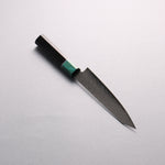 Seisuke AUS10 Espejo Cruzado Kiritsuke Petty, Utilitario 150mm Mango de Madera de Pakka Negra - Japanny-SP