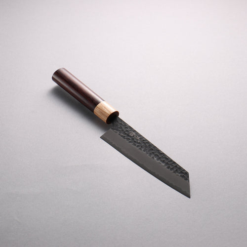 Seisuke Super Azul Martillado Bunka 170mm Mango de Palosanto (virola: madera de pakka blanco) - Japanny-SP