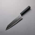 Taiki Kawamoto VG10 Ligeramente martillado Gyuto 210mm Mango de Madera color índigo - Japanny-SP