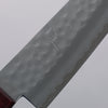 Kunihira VG1 Santoku pequeno 130mm Mango de Madera de pakka roja - Japanny-SP