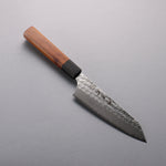 Sakai Takayuki SG2 Damasco Kengata Santoku 160mm Mango de Palosanto (virola: madera de pakka negro) - Japanny-SP