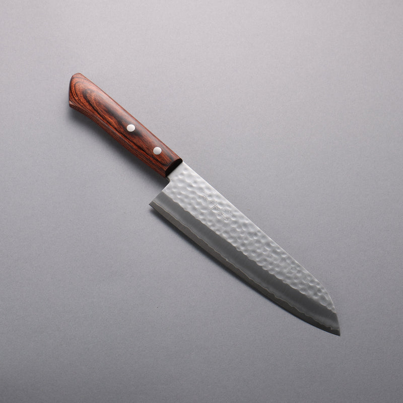 Kunihira VG1 Martillado Gyuto 180mm Mango de Caoba - Japanny-SP