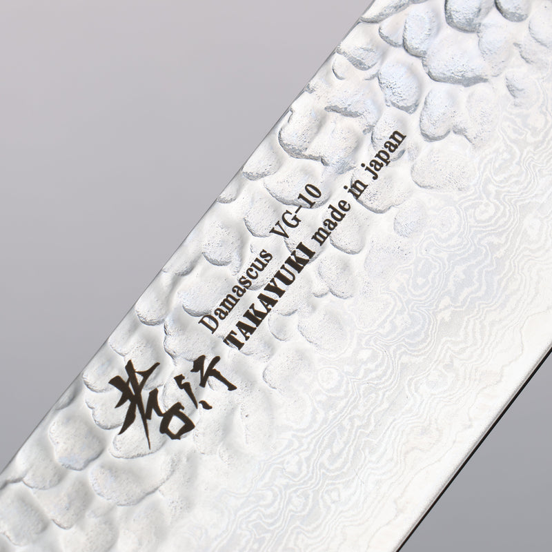 Sakai Takayuki VG10 Damasco de 33 Capas Nakiri  160mm Mango de Laquerado de arce vivo (Saiseki) - Japanny-SP