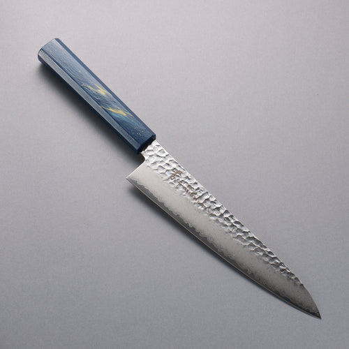 Sakai Takayuki VG10 Damasco de 33 Capas Gyuto  210mm Mango de Laquerado de arce vivo (Saiseki) - Japanny-SP