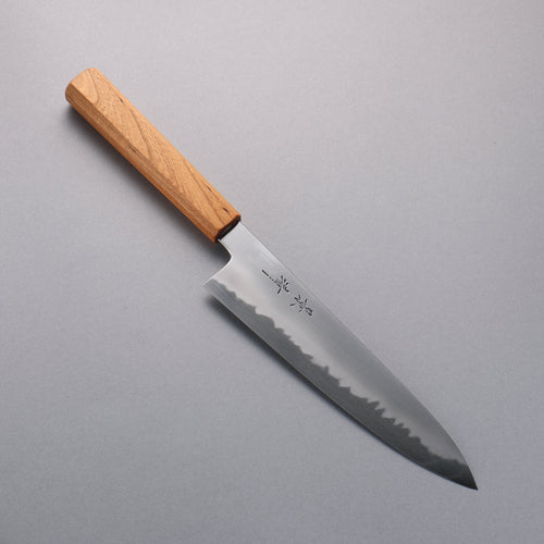 Kagekiyo Mejor Acero Blanco Gyuto 210mm Mango de Cerezos Floreciendo  con Funda - Japanny-SP