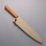 Kagekiyo Mejor Acero Blanco Gyuto 240mm Mango de Cerezos Floreciendo  con Funda - Japanny-SP