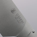 G.Sakai VG10 Santoku 165mm Mango de G-10 (negro) - Japanny-SP