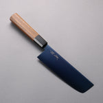 Seisuke Acero SK-85 Ion plating Nakiri 160mm Mango de Teca (férula: Plastico negra) - Japanny-SP