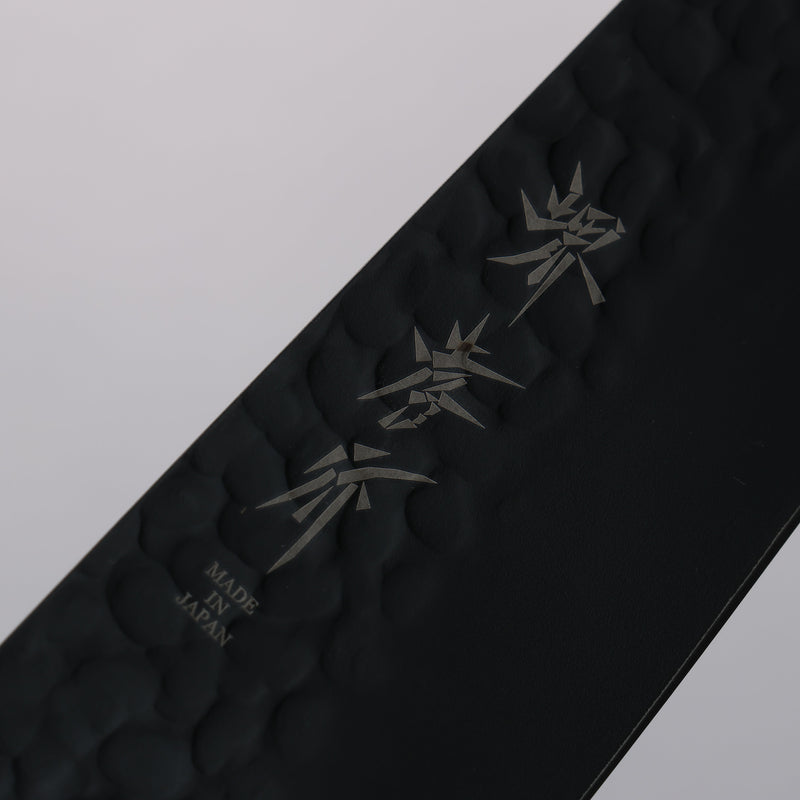 Sakai Takayuki Kurokage VG10 Martillado Cubierto de Teflon Kengata Santoku  160mm Mango de Wenge - Japanny-SP