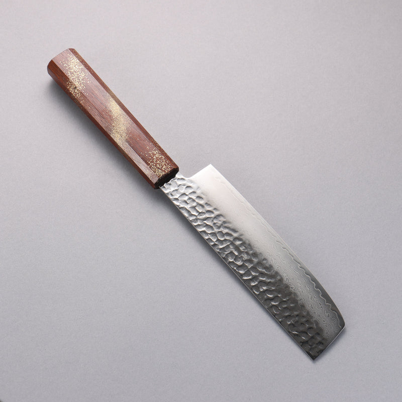 Sakai Takayuki VG10 Damasco de 33 Capas Nakiri  160mm Mango de Laquerado de arce vivo (Seiren) - Japanny-SP