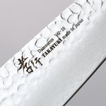 Sakai Takayuki VG10 Damasco de 33 Capas Kengata Santoku  160mm Mango de Laquerado de arce vivo (Saiseki) - Japanny-SP