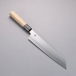 Kikuzuki Acero Blanco No.2 Kasumitogi Kiritsuke Gyuto  240mm Mango de Magnolia - Japanny-SP