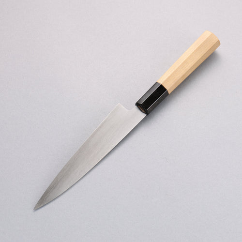 Minamoto Akitada Acero de Plata No.3 Kasumitogi Petty-Utilitario Cuchillo Japones 150mm Mango de Magnolia - Japanny-SP