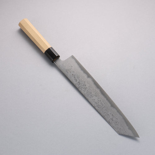 Kikuzuki Acero Azul No.1 Damasco Kiritsuke Gyuto  270mm Mango de Magnolia - Japanny-SP