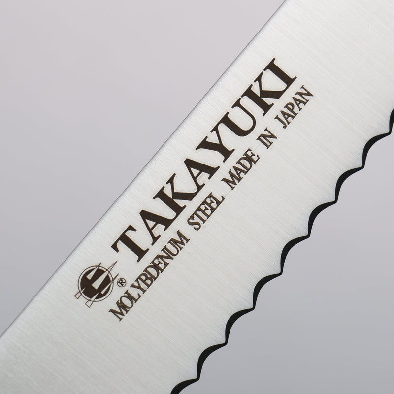 Sakai Takayuki Acero Sueco Cortador de pan  300mm - Japanny-SP