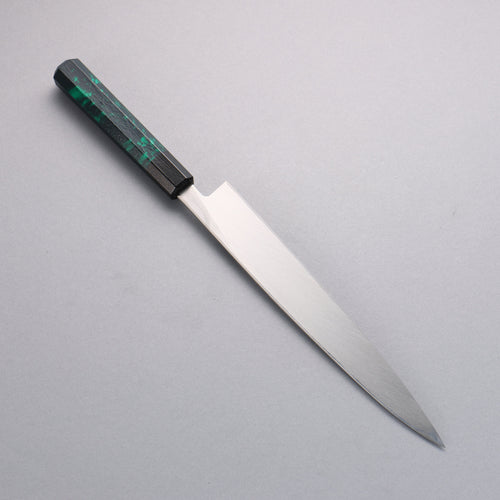 Sakai Takayuki Yanagiba Knife World Sushi Skills Institute Special Edition Green - Japanny-SP