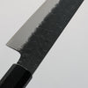 Shigeki Tanaka TEKKA Acero Azul No.2 Kurouchi Martillado (cuadrado) Kiritsuke Petty, Utilitario 150mm Mango de Nogal - Japanny-SP