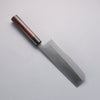 Seisuke Acero Blanco Kasumitogi Nakiri  180mm Mango de Palisandro - Japanny-SP