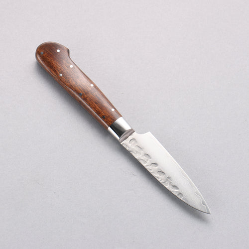 Sakai Takayuki VG10 de 33 Capas Damasco Petty-Utilitario 80mm Mango de Ironwood del desierto(modelo sugihara) - Japanny-SP