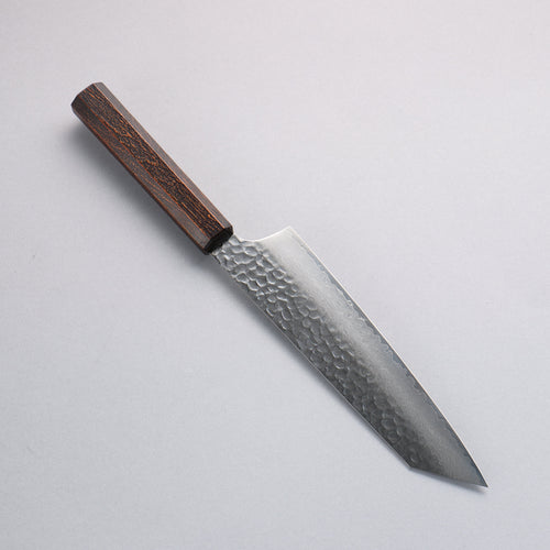 Sakai Takayuki Nanairo VG10 de 33 Capas Kengata Gyuto 190mm Mango de Resina ABS (Grano de madera retro) - Japanny-SP