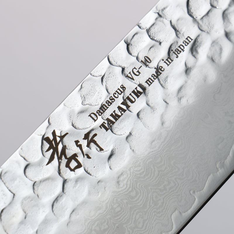 Sakai Takayuki VG10 Damasco de 33 Capas Nakiri 160mm Mango de Laquerado de arce vivo (Saiu) - Japanny-SP