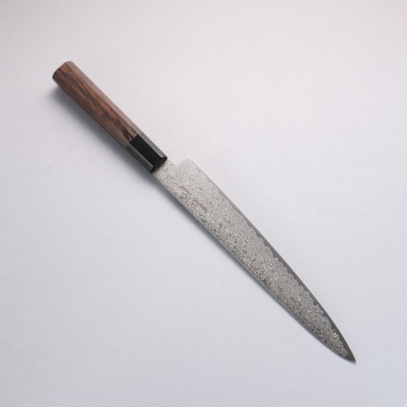 Sakai Takayuki Galaxia ZA-18 Damasco Sujihiki 240mm Mango de Wenge - Japanny-SP