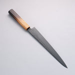 Sakai Takayuki Kurokage VG10 Martillado Cubierto de Teflon Sujihiki 240mm Mango de Arce quemado - Japanny-SP