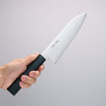 Seisuke VG10 Santoku 180mm Mango de Roble (teñido de índigo) - Japanny-SP