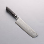 Seisuke VG10 Damasco Nakiri 165mm Mango de Madera de Pakka Negra - Japanny-SP