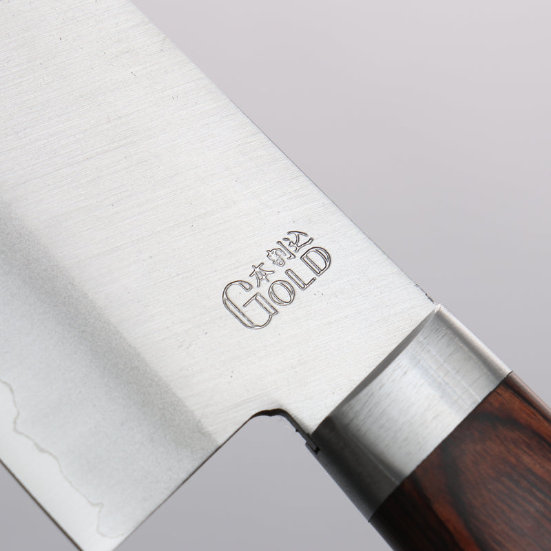 Seisuke VG1 Kasumitogi Santoku 165mm Mango de Caoba - Japanny-SP