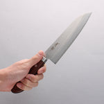 Seisuke VG1 Kasumitogi Santoku 165mm Mango de Caoba - Japanny-SP