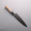 Kagekiyo ZA-18 Damasco Tinte negro Gyuto 210mm Mango de Nogal - Japanny-SP