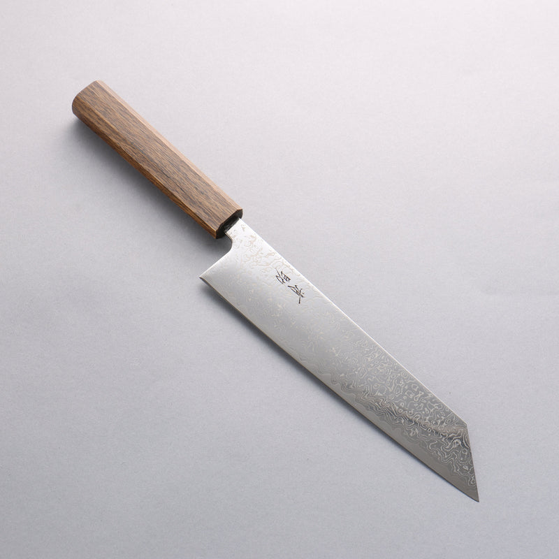 Seisuke VG10 Damasco con Terminado de Espejo Kiritsuke 210mm Mango de Roble - Japanny-SP