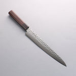 Seisuke AUS10 Damasco de 45 Capas Sujihiki 240mm Mango de Shitan - Japanny-SP