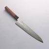 Seisuke AUS10 Damasco de 45 Capas Gyuto 240mm Mango de Shitan - Japanny-SP