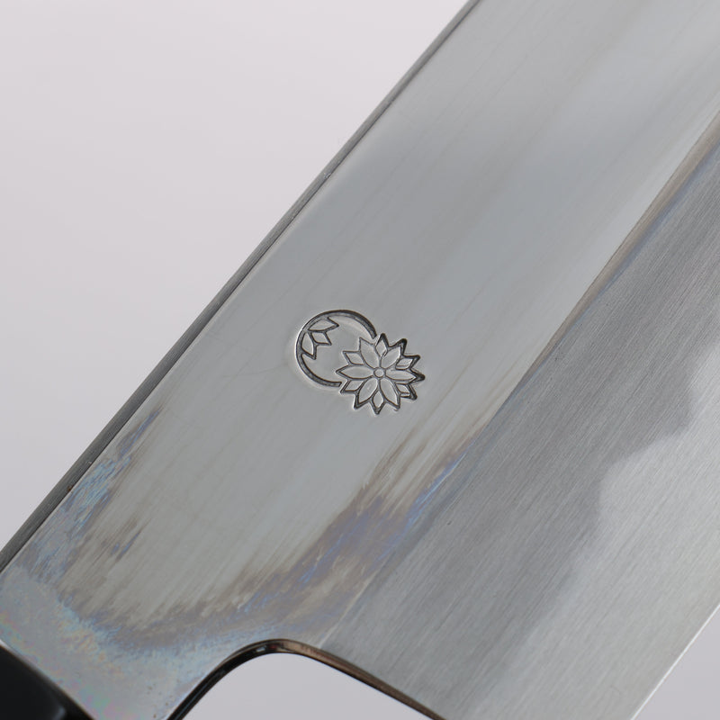 Choyo Acero Azul No.1 Terminado de Espejo Santoku 180mm - Japanny-SP