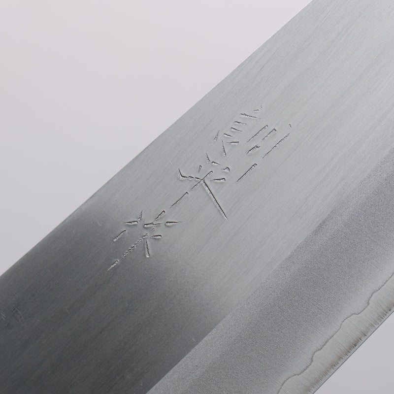 Kunihira VG1 Terminado Migaki Gyuto 180mm Mango de Caoba - Japanny-SP