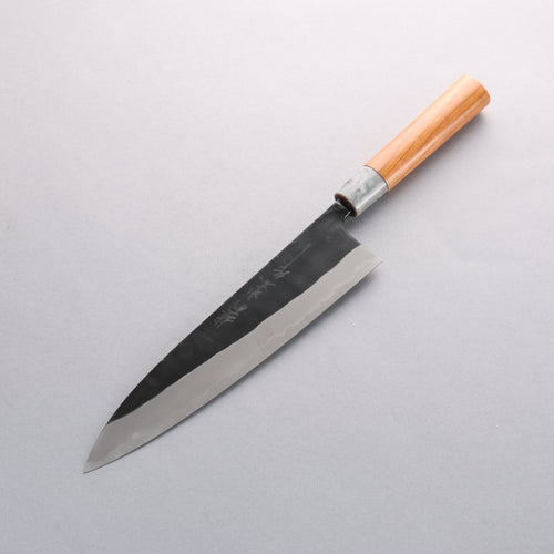 Nao Yamamoto Acero Blanco No.2 Kurouchi Gyuto 240mm Mango de Cerezos Floreciendo - Japanny-SP