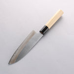 Minamoto Akitada Acero Azul No.2 Kasumitogi Santoku 180mm Mango de Magnolia - Japanny-SP