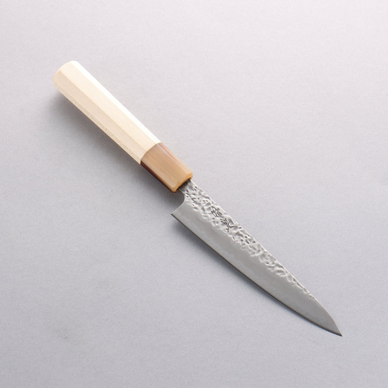 Seisuke Kumo Acero Blanco No.1 Martillado Petty-Utilitario 135mm Mango de Magnolia - Japanny-SP