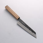 Oul Super Azul Nashiji Negro Bunka 170mm Mango de Roble - Japanny-SP