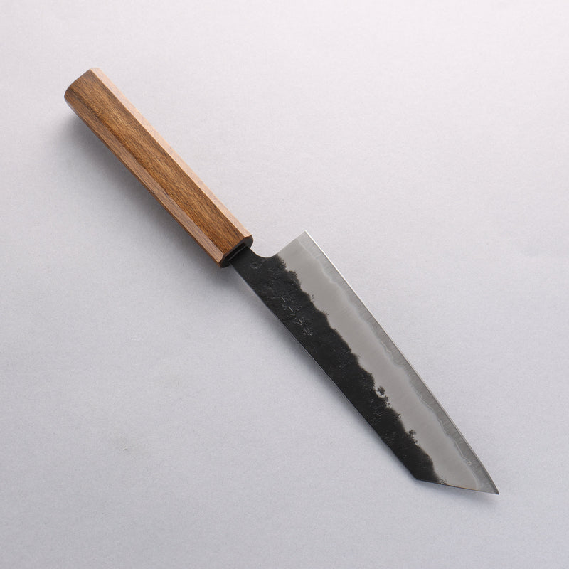 Oul Super Azul Nashiji Negro Bunka 170mm Mango de Roble - Japanny-SP