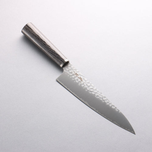 Seisuke VG10 Martillado Gyuto 180mm Mango de Contrachapado de carbón - Japanny-SP