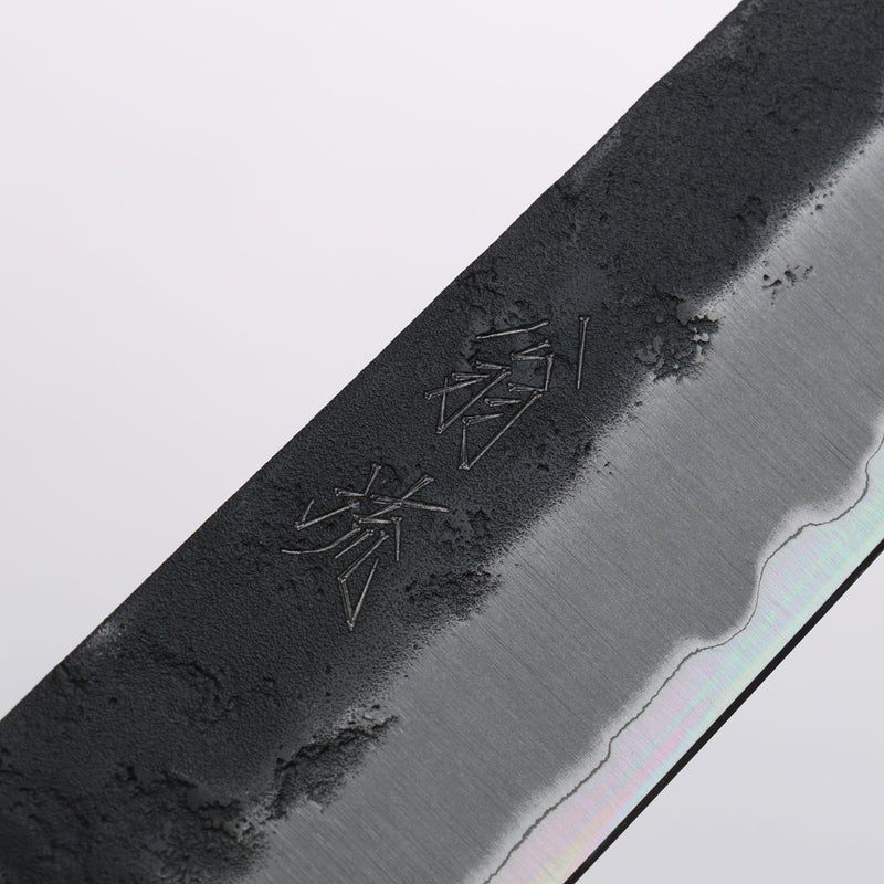 Oul Super Azul Nashiji Negro Sujihiki 270mm Mango de Roble - Japanny-SP