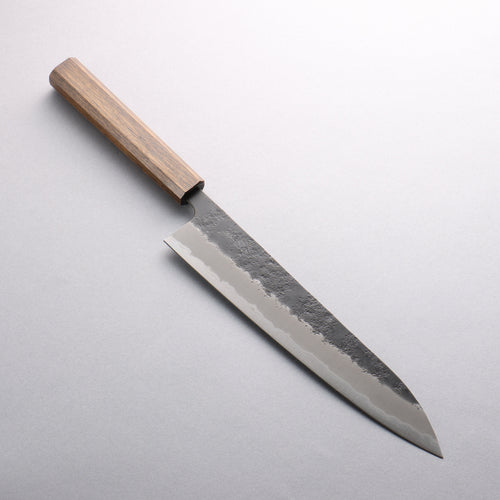 Oul Super Azul Nashiji Negro Gyuto 240mm Mango de Roble - Japanny-SP