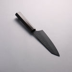 Sakai Takayuki Kurokage VG10 Kiritsuke Santoku 160mm Mango de Ébano (lágrima de 6 lados) - Japanny-SP