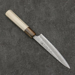 Seisuke Kumo Acero Blanco No.1 Martillado Petty-Utilitario 135mm Mango de Magnolia - Japanny-SP