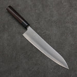 Seisuke Super Azul Gyuto 240mm Mango de Palosanto (virola: madera de pakka negro) - Japanny-SP