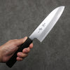 Kagekiyo Acero Blanco Santoku 165mm Mango de Laquerado (Magnolia) - Japanny-SP